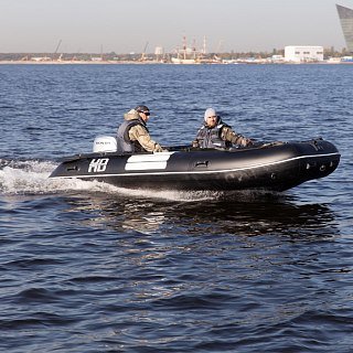 Лодка Badger Heavy Duty 390 черный - фото 8