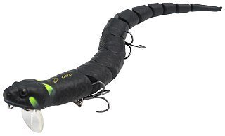 Воблер Savage Gear 3D Snake 20см 25гр Floating 01 black adder - фото 2