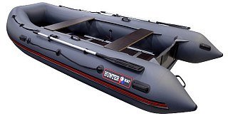 Лодка Хантер 390 серый - фото 3