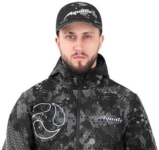 Кепка Aquatic КА-23 утепленная camo black - фото 2