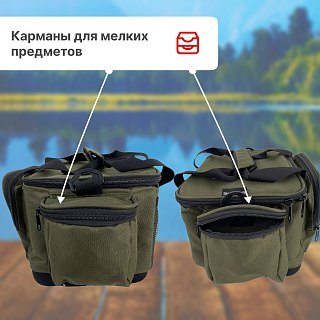 Сумка Riverzone с коробками Tackle bag medium 4 boxes - фото 5