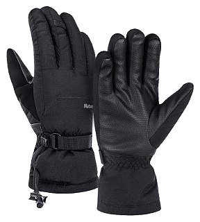 Перчатки Naturehike GL07 outdoor waterproof and warm down soft shell black  - фото 1