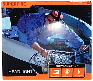 Фонарь Superfire HL08 налобный 1600 Lumens - фото 6