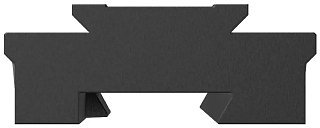 Крепление Vector Optics для Frenzy Dovetail низкий профиль - фото 5