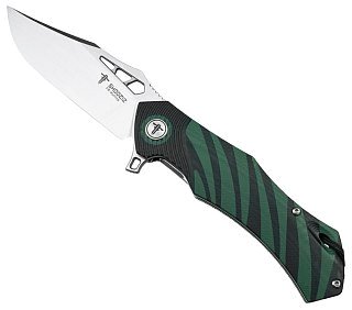 Нож SHOOZIZ XUN115-G складной D2 рукоять G10+3D - фото 5