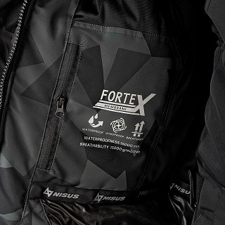 Костюм Nisus Arctic зимний серый черный шелтер - фото 10