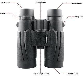 Бинокль Vector Optics Victoptics X1 10x42 - фото 2