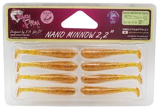 Приманка Crazy Fish Nano Minnow 2,2" 22-55-17-6