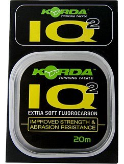 Поводочный материал Korda IQ2 fluoracarbon 20м 0,40мм - фото 3
