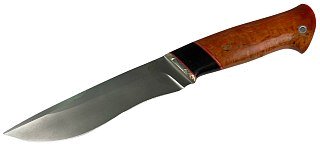 Нож ИП Семин Беркут сталь мельхиор М390 набор стаб.кар.березы - фото 1