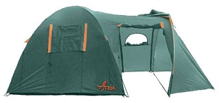 Палатка Totem Catawba 4 зеленый - фото 1