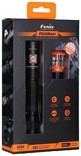 Фонарь Fenix тактический PD35R ACE + CL01 оранжевый - фото 8