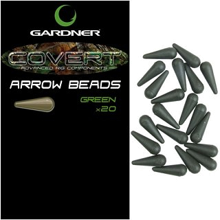 Бусина Gardner Covert arrow beads green - фото 1