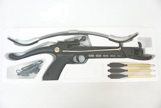 Арбалет-пистолет Man Kung MK-80A4PL приклад и ствол пластик - фото 3