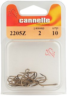 Крючки Cannelle двойник 2205 Z №2 10шт
