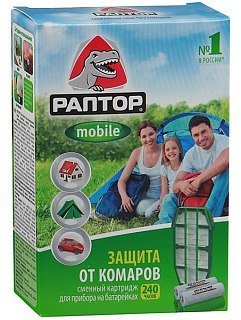 Картридж Раптор сменный 240ч на батарейках