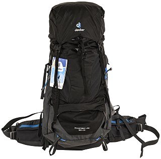 Рюкзак Deuter Aircontact lite 50+10 black graphite - фото 4