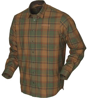 Рубашка Harkila Metso acrive shirt spice check - фото 1