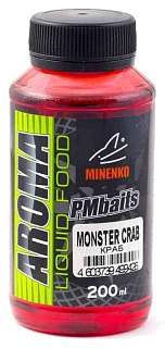 Ароматизатор MINENKO PMbaits Aroma monster crab краб 200мл