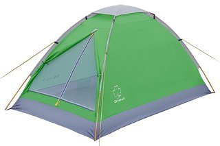 Палатка Greenell Moby 3 V2 зеленый/светло-серый