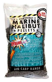 Пеллетс Dynamite Baits Marine halibut 6мм 900гр