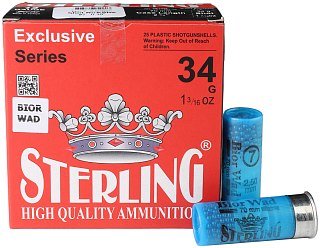 МП Патрон 12х70 Sterling 7 34г био