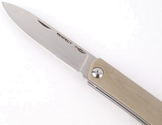 Нож NC Custom Respect G10 tan - фото 2