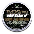 Поводочный материал Gardner trickster heavy camo brown 20м 25lb