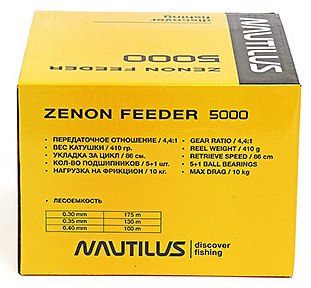 Катушка Nautilus Zenon Feeder NZF5000 Com - фото 13