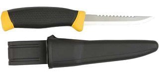Нож Mora Fishing Comfort 898Tс зубчатым обухом пластик