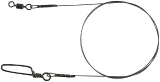 Поводок SPRO Matte Black Titanium 1x7 Wire 18lb 30см