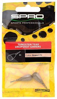 Груз SPRO Tungsten Tear DS Sinkers GP 3,5гр 3шт. - фото 2