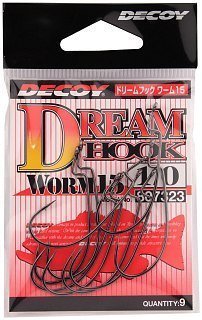 Крючки Decoy Worm 15 №1/0 9шт