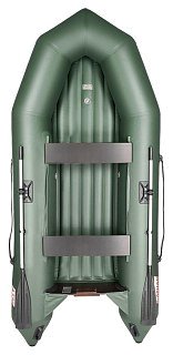 Лодка Тонар Капитан А330 надувное дно зеленый - фото 8