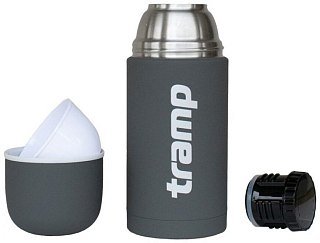 Термос Tramp Soft Touch 0,75л серый - фото 2