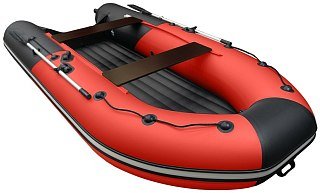 Лодка Мастер лодок Ривьера Компакт 3600 НДНД комби красный/черный - фото 2
