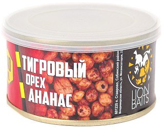 Консервированная зерновая смесь Lion Baits Тигровый орех ананас 140мл