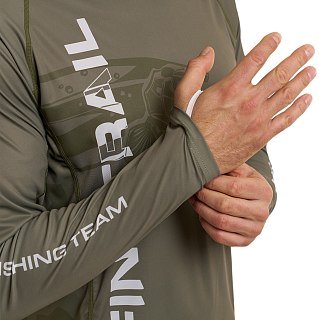 Лонгслив Finntrail Wave Big Fish 6609 Khaki - фото 11