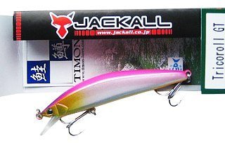 Воблер Jackall Timon tricoroll GT 72SR-F pearl pink purple - фото 3