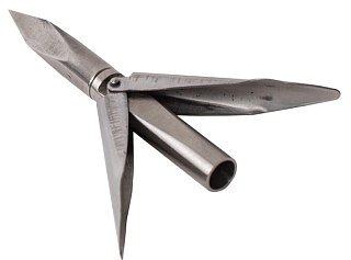 Наконечник Scorpena со скрученным бойком и трехгранной заточкой - фото 1