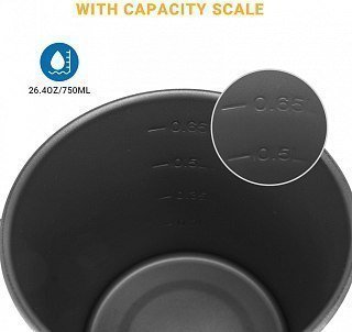 Кастрюля-котелок Cook'N'Escape Titanium Soloist 750мл - фото 3