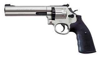 Револьвер Umarex S&W 686-6 никль металл