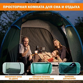 Палатка PerevalPro Storm Dome 4 - фото 2