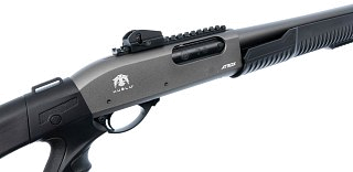 Ружье Huglu Atrox Tactic grey 2 pump action 12x76 510мм - фото 3