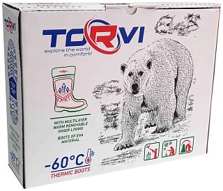 Сапоги Torvi с вкладышем -60С черный - фото 7