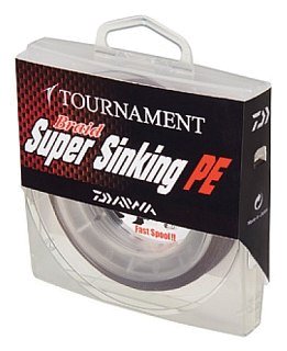 Шнур Daiwa Tournament Super Sinking Brown 150m 0.20mm
