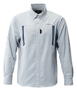 Рубашка Shimano Airventi Fishing shirts серый 