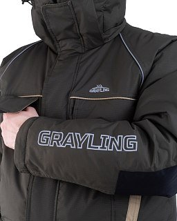 Костюм Grayling Камчатка Магма для рыбалки зимний хаки - фото 5
