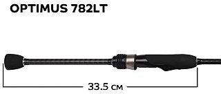 Спиннинг CF Optimus OSR782LT 238см 2-10гр - фото 9