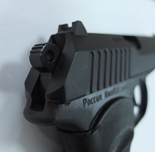 Пистолет УМК П-М17Т 9РА ОООП рукоятка дозор новый дизайн Gen 3 - фото 7
